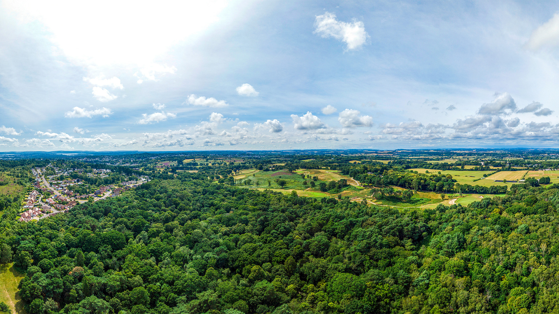 Richard Carr Properties Property | Residential Developments | Wallace & Russel House, Upton Way, Broadstone, Poole, Dorset | Broadstone Aerial